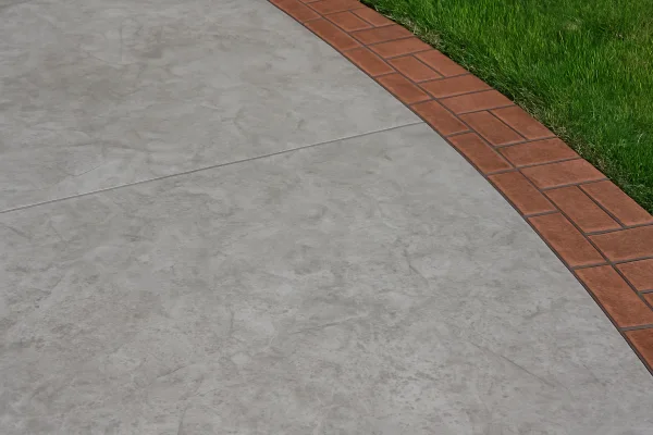 a section of a concrete patio from San Antonio Concrete Master in San Antonio, TX - concrete driveway san antonio